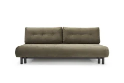 Canapé convertible en polyester recyclé kaki 200x108x79cm Nabli - Innovation living