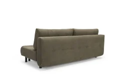 Canapé convertible en polyester recyclé kaki 200x108x79cm Nabli - Innovation living