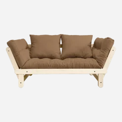 Canapé convertible 2 places mocca Beat - Karup Design