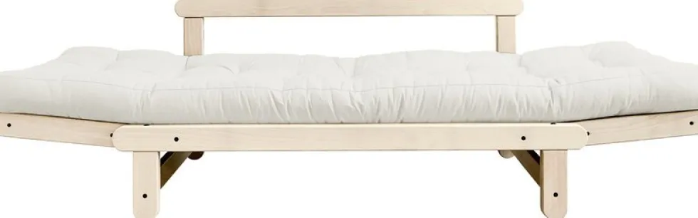 Canapé convertible 2 places naturel Beat - Karup Design