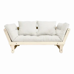 Canapé convertible 2 places naturel Beat - Karup Design