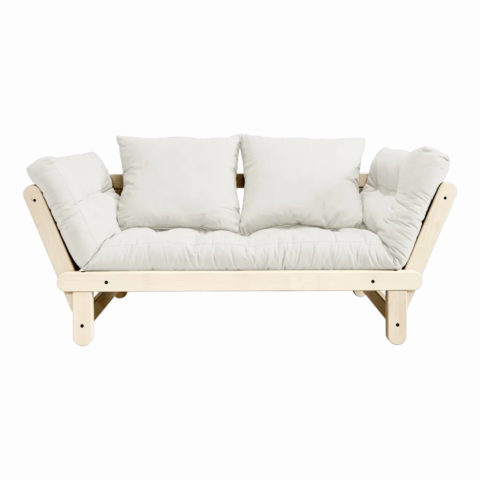 Canapé convertible 2 places naturel Beat - Karup Design