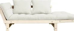 Canapé convertible 2 places naturel Beat - Karup Design