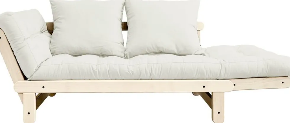 Canapé convertible 2 places naturel Beat - Karup Design