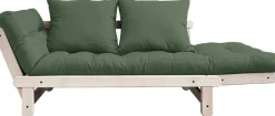 Canapé convertible 2 places vert clair Beat - Karup Design
