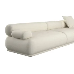 Canapé côté gauche en tissu beige 4,5 places Rembrandt - Zuiver