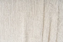 Canapé d'angle droit avec un pouf en tissu crème 95x288x75cm Bubble - Home Design