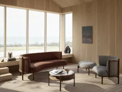 Canapé d'angle droit en chêne huilé et assise fiord 551 197cm RF1903 - Carl Hansen & Søn