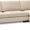 Canapé d'angle droit en tissu beige 193x313x97cm Tulip corner - Home Design