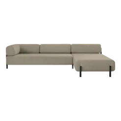 Canapé d'angle droit modulable beige Palo - Hem
