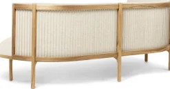 Canapé d'angle gauche en chêne huilé et assise hallingdal 100 197cm RF1903 - Carl Hansen & Søn