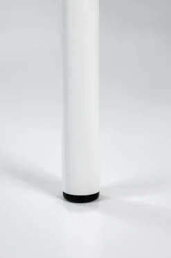 Canapé de jardin en acier blanc et assise sable 168cm Cruz - Metallbude