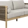 Canapé d'extérieur et table basse en bois d'acacia Oasis - Dutchbone