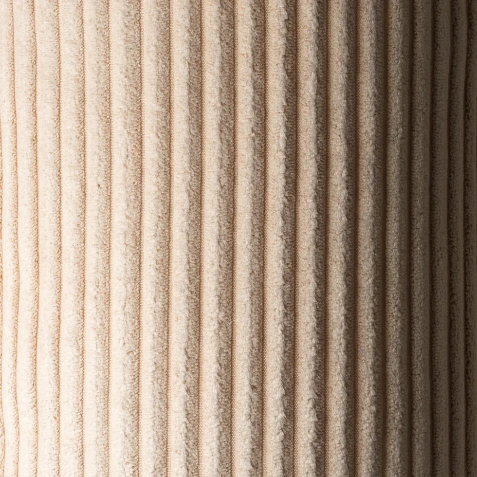 Canapé dépliable en velours côtelé brown sugar 136x78x40cm Settle - Wigiwama