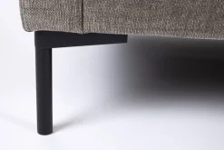 Canapé droit 3 places en polyester coffee 230cm Summer - Zuiver