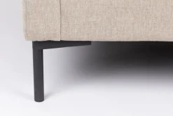 Canapé droit 3 places en polyester latte 230cm Summer - Zuiver