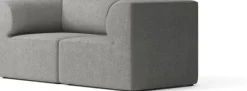 Canapé droit 2 places en tissu audo bouclé 16 Eave - Audo