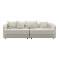 Canapé droit rembourré barnum lana 260cm Covent Residential - New Works