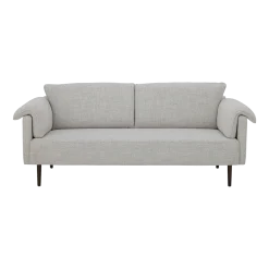 Canapé en polyester blanc 200cm Chesham - Bloomingville