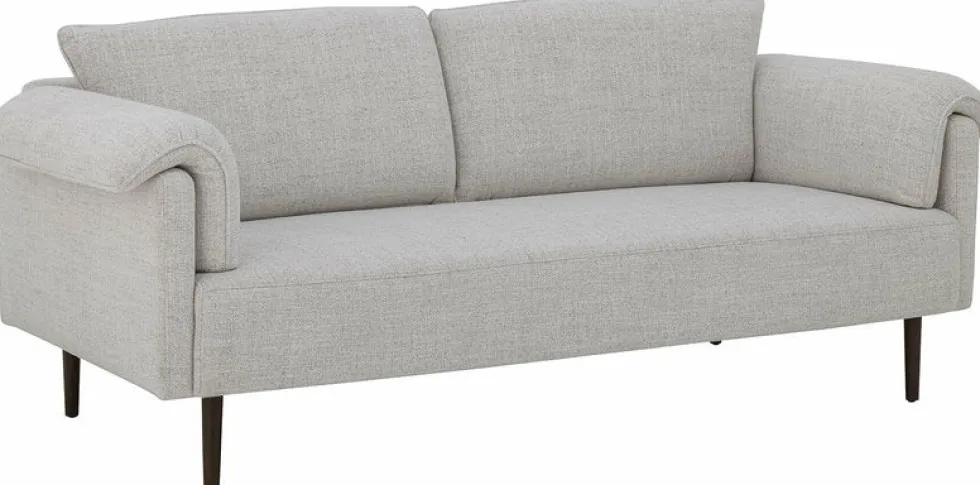 Canapé en polyester blanc 200cm Chesham - Bloomingville