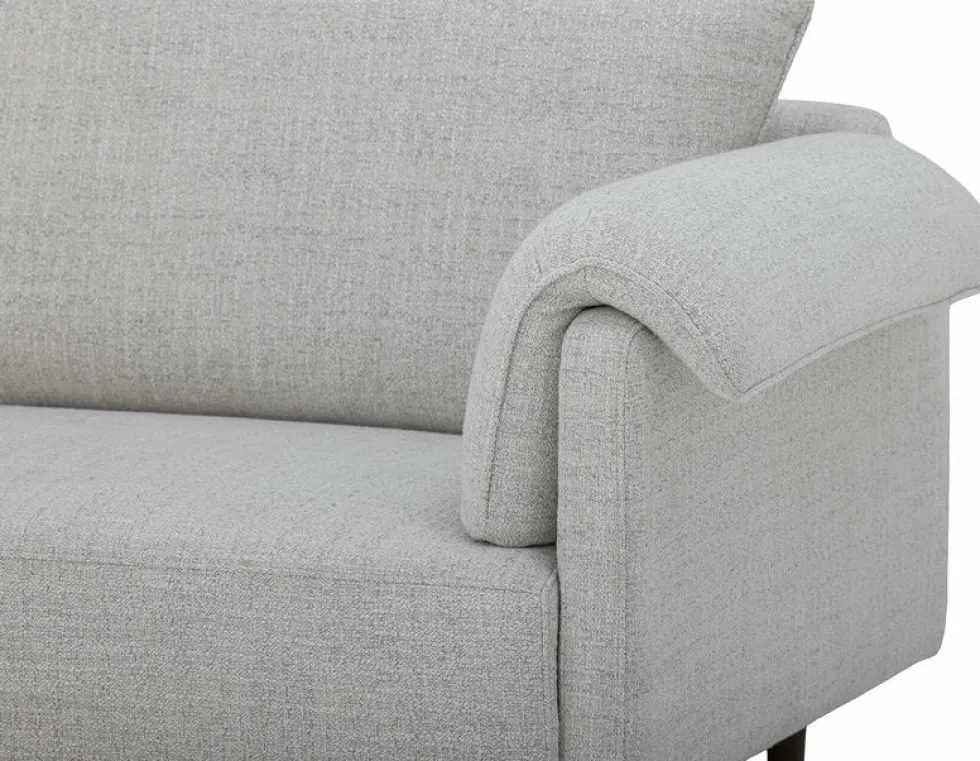 Canapé en polyester blanc 200cm Chesham - Bloomingville