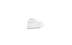 Canapé en tissu gris blanc modulable 5 places Rope - Normann Copenhagen