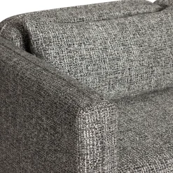 Canapé en tissu gris foncé 178x84x73cm Soba - Hübsch