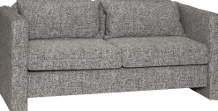 Canapé en tissu gris foncé 178x84x73cm Soba - Hübsch