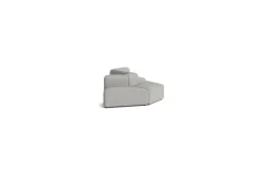 Canapé en tissu gris modulable 5 places Rope - Normann Copenhagen