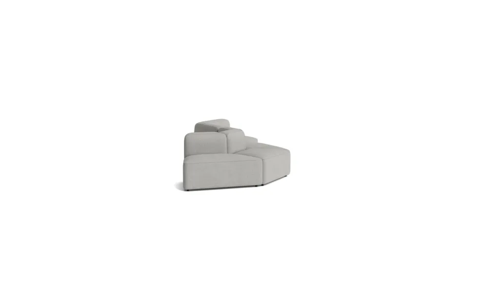 Canapé en tissu gris modulable 5 places Rope - Normann Copenhagen