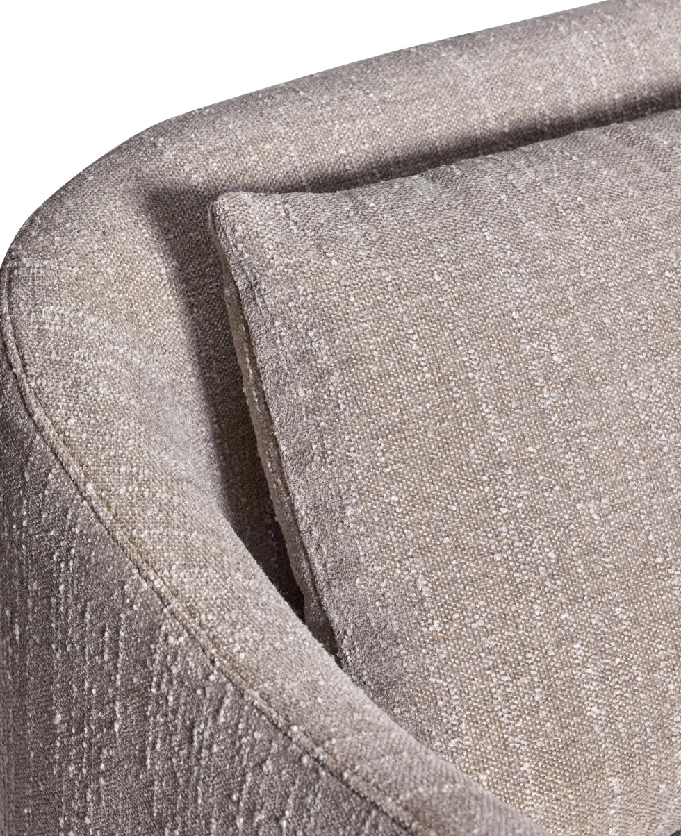 Canapé en tissu vert clair 224x83xH74 Elegance - Hübsch