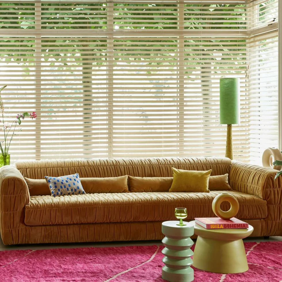 Canapé en velours royal velvet vert 274 cm Club Couch - Hkliving