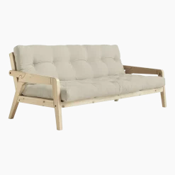 Canapé-lit beige Grab - Karup Design
