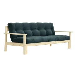 Canapé-lit bleu pâle Unwind - Karup Design