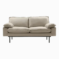 Canapé 2 places beige Retro - HKliving