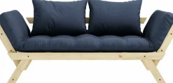 Canapé 2 places bleu marine Bepop - Karup Design