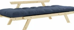 Canapé 2 places bleu marine Bepop - Karup Design
