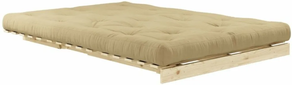 Canapé 2 places convertible beige blé Roots - Karup Design