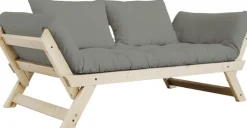 Canapé 2 places convertible gris Bebop - Karup Design