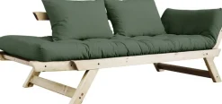 Canapé 2 places convertible vert Bebop - Karup Design