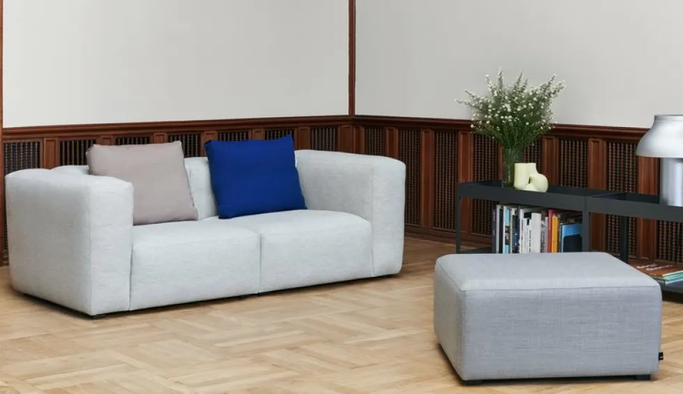 Canapé 2,5 places en cuir Nevada NV2488 Mags Soft combinaison 1 - Hay