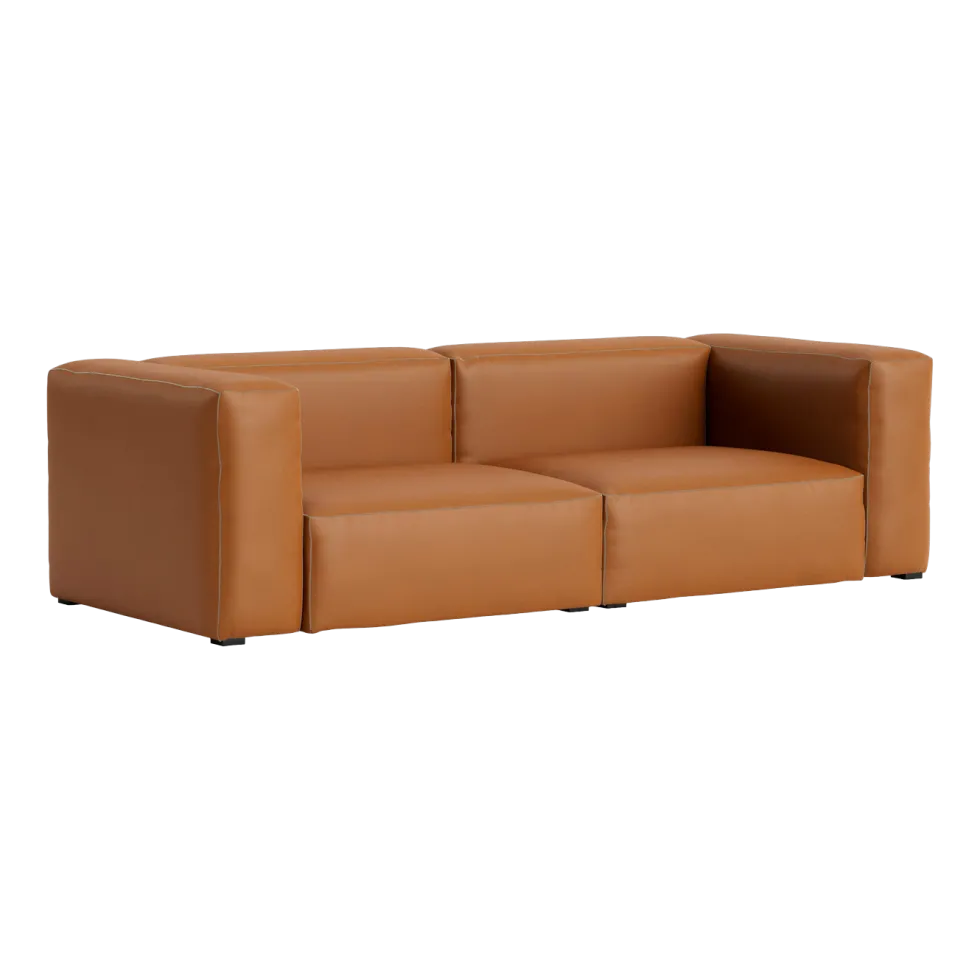 Canapé 2,5 places en cuir Nevada NV2488 Mags Soft combinaison 1 - Hay