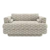Canapé 2 places en hêtre et tissu escala 06 gris 170x83cm Haus - Versmissen