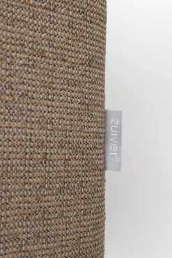 Canapé 3 places en polyester caramel 256cm Balcony - Zuiver