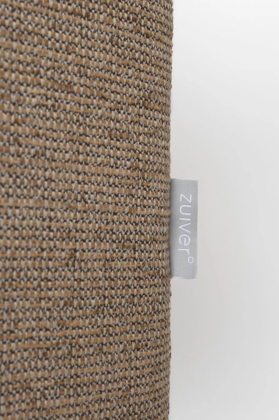 Canapé 3 places en polyester caramel 256cm Balcony - Zuiver