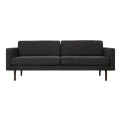 Canapé 2 places en polyester coffee 88x200 cm Wind - Broste Copenhagen