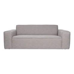Canapé 2,5 places en polyester gris 200cm Bor - Zuiver