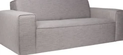 Canapé 2,5 places en polyester gris 200cm Bor - Zuiver