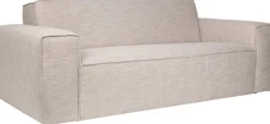 Canapé 2,5 places en polyester latte 200cm Bor - Zuiver