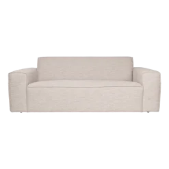 Canapé 2,5 places en polyester latte 200cm Bor - Zuiver